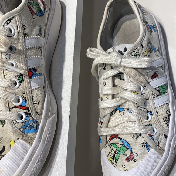 Adidas Original Nizza x Disney Goofy Sneakers - Picture 3 of 6